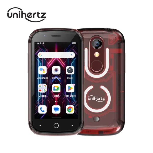 Unihertz Jelly Star 4G Android 13 8GB 256GB Luz LED trasera transparente desbloqueada 48MP 2000mAh - Imagen 3