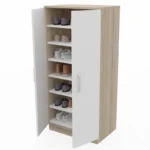 Armario zapatero 2 puertas, mueble auxiliar.