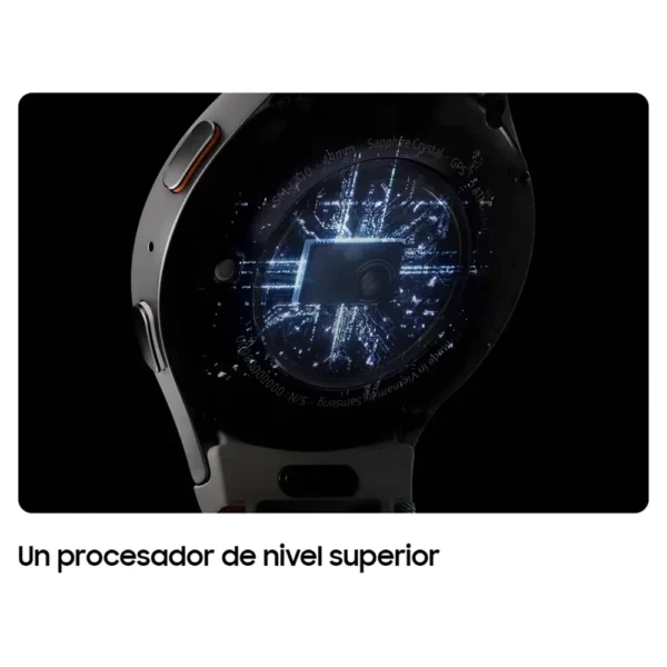 Samsung Galaxy Watch 7 40/44 mm Bluetooth Reloj Inteligente, Datos sobre tu salud basados en Galaxy AI, GPS doble frecuencia, Hasta 100 horas autonomía, Titanio de calidad aeroespacial, Llamada Bluetooth, NFC, 5ATM - Imagen 7