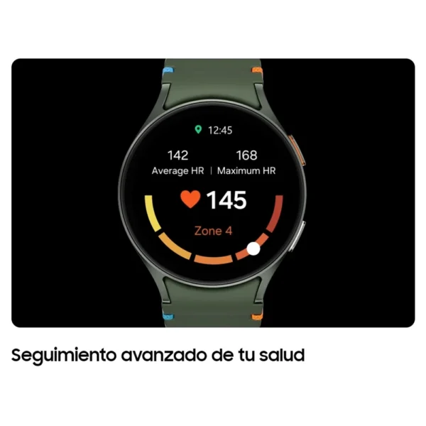 Samsung Galaxy Watch 7 40/44 mm Bluetooth Reloj Inteligente, Datos sobre tu salud basados en Galaxy AI, GPS doble frecuencia, Hasta 100 horas autonomía, Titanio de calidad aeroespacial, Llamada Bluetooth, NFC, 5ATM - Imagen 6