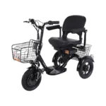 Triciclo eléctrico de 12 pulgadas para discapacitados/ancianos, bicicletas eléctricas de 3 ruedas, Scooter de movilidad eléctrica de 300W y 48V