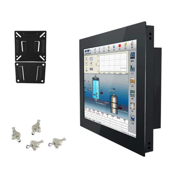 Ordenador Industrial todo en uno de 10 ", 12", 15 pulgadas, Mini Panel de PC con pantalla táctil resistiva Intel Core i3 para Win10 PRO