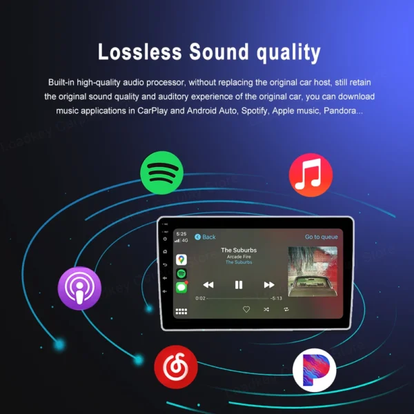 LoadKey y Carlinkit con cable y inalámbrico CarPlay inalámbrico Android Auto Dongle para modificar la pantalla Android coche Ariplay Smart Link IOS15 - Imagen 6