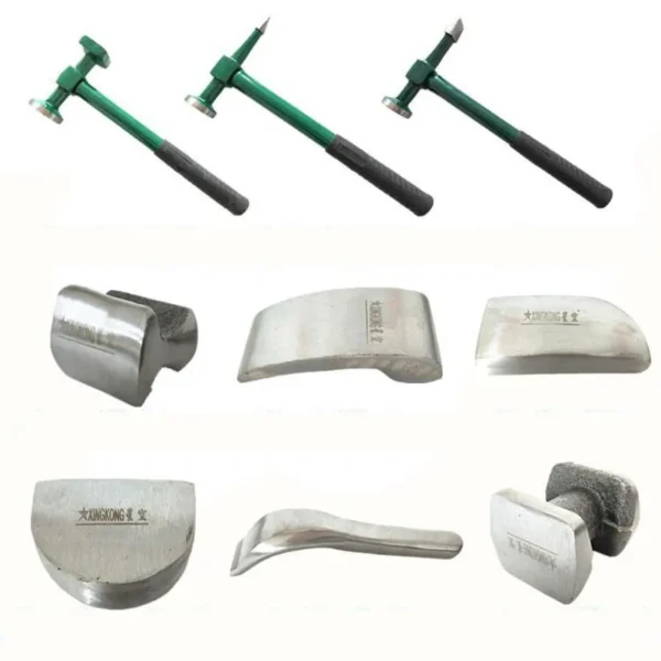 Martillo moldeador de automóviles, hoja de metal, hierro, reparación de automóviles y accesorios de herramientas de modelado