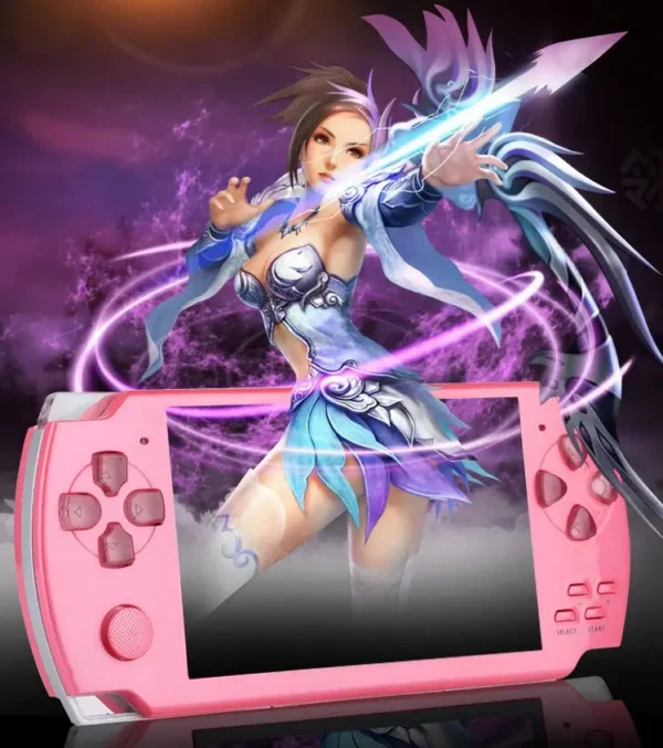 5000 juegos integrados, reproductor de juegos portátil PMP de 8GB y 4,3 pulgadas, reproductor MP3 MP4 MP5, cámara de vídeo FM, consola de juegos portátil - Imagen 6