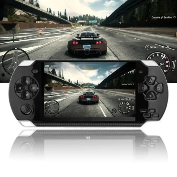 5000 juegos integrados, reproductor de juegos portátil PMP de 8GB y 4,3 pulgadas, reproductor MP3 MP4 MP5, cámara de vídeo FM, consola de juegos portátil