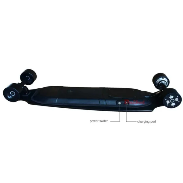 Patinete eléctrico Daibot para adultos, patinetes eléctricos de 4 ruedas, 40 KM/H, Motor de doble cubo, monopatín eléctrico remoto Longboard - Imagen 2