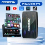 OTTOMOCIÓN Play2Video Pro Smart Ai Box inalámbrico CarPlay Android Auto adaptador para Youtube/Netflix/Tik Tok/IPTV sistemas inteligentes de coche