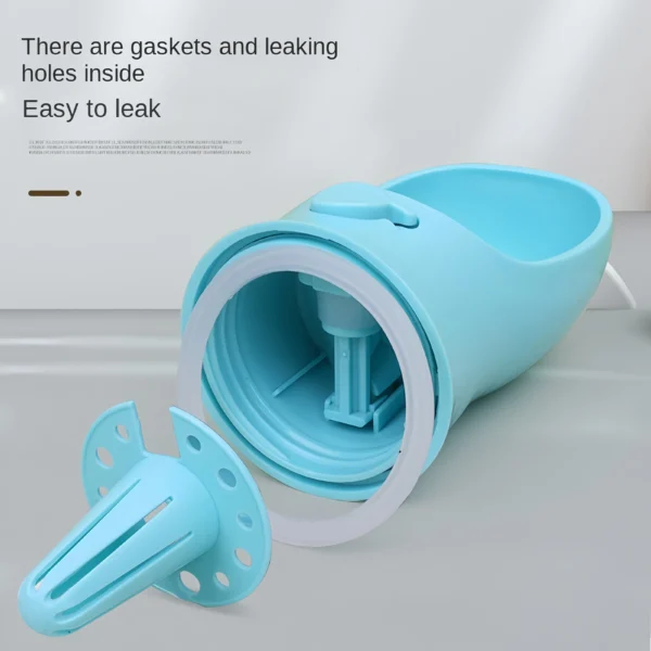 Botella de agua portátil para perros y gatos - Almacenamiento de alimentos y contenedor de agua para cachorros - Imagen 2