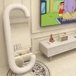 Espejo de suelo nórdico para baño, colgante de pared de cuerpo completo, diseño artístico, espejo colgante de pared para sala de estar, decoración de casa Spiegel de lujo