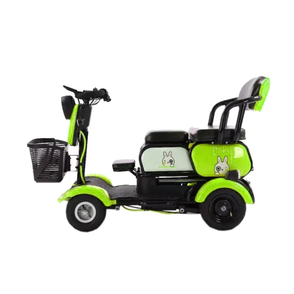 Nuevo Patinete de movilidad para personas mayores de 24V y 12AH, patinete eléctrico plegable de 4 ruedas, 48V, 60V, 20AH, motocicleta eléctrica para adultos