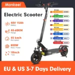 Mankeel Patinete Eléctrico: Escooter Todoterreno para Adultos con Rango de 40-60km y Exploración Segura