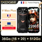 Doogee V Max Plus: Smartphone Robusto con Batería de 22000 mAh y Cámara de 200 MP