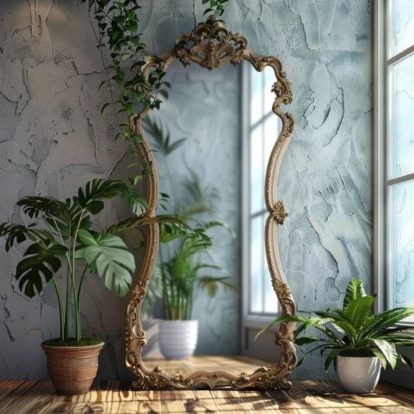 Espejo de maquillaje Universal grande, espejos de diseño de boda para niñas, sala de estar, dormitorio, suelo de cuerpo completo, decoración de habitación