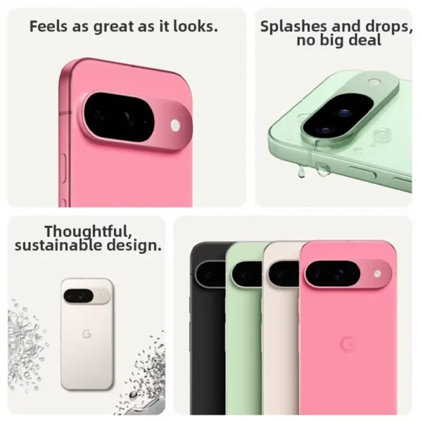 Google-Smartphone Pixel 9 5G, Tensor G4, pantalla OLED de 6,3 pulgadas, 120Hz, cámara de 50MP, batería de 4700 mAh, Android 14, NFC - Imagen 4