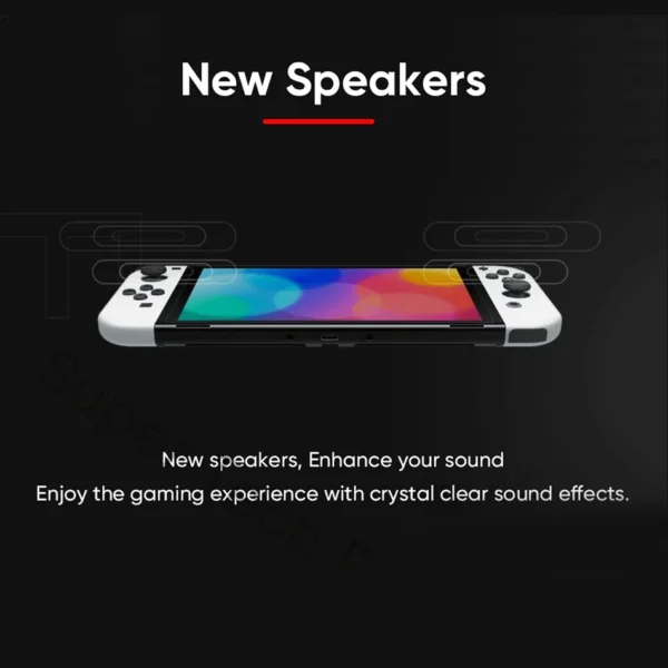 Nintendo Switch-consola OLED con pantalla de 7 pulgadas, consola ajustable de Audio mejorada, modo de TV estable, videojuego - Imagen 4