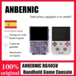 ANBERNIC-consola portátil RG405V, reproductor de videojuegos Retro con pantalla táctil IPS de 4 ", Android 12, batería de 5500mAh y actualización OTA
