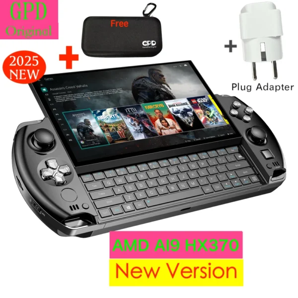 Ready Stock 2025 GPD WIN4 Win 4 AI 9 HX 370 GamePad portátil de 6 "para Black Myth Wukong Tablet Pocket Laptop Game Player Console