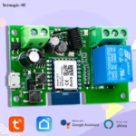 Interruptor inteligente, módulo de relé de 1 canal, USB, 5V CA, CC, 7-32V, 85-250V, receptor RF433, controlador WIFI Tuya, funciona para puerta de garaje con luz inteligente