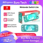 Consola de juegos portátil Nintendo Switch Lite - Juegos en cualquier lugar, siempre