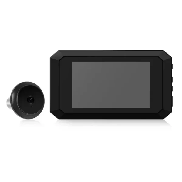 Mirilla Digital de 3,97 pulgadas, Visor de puerta, cámara Digital, ojo mágico, visor electrónico, visión nocturna a Color, grabación de fotos y vídeo - Imagen 5
