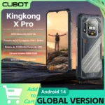 CUBOT KINGKONG X PRO Smartphone Dimensity 8200 5G 6,72 "144Hz Pantalla 12GB + 256GB 100MP Cámara 10200mAh Batería Android 14 NFC