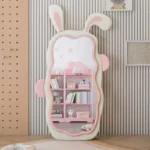 Espejo Kawaii de suelo, Espejo de gran tamaño estético creativo Irregular de altura completa, Espejo moderno para pasillo, Espejo Cuerpo Entero, decoración del hogar