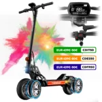 Patinete eléctrico S13 para adulto, Scooter con rango de 75-90km,48V, 20,8 Ah, motor de 1000W x 2, totinette eléctrico plegable, TODIMART
