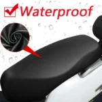 Fundas impermeables para asiento de motocicleta, protector solar a prueba de polvo y lluvia, funda protectora para asiento de motocicleta y Scooter, accesorios