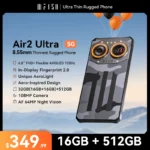 [Estreno mundial] teléfono resistente IIIF150 Air2 Ultra 5G 6,8 ''FHD + 120Hz pantalla AMOLED Flexible 16GB + 512GB cámara de 108MP ultrafina