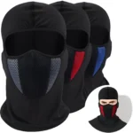 Máscaras faciales completas para motocicleta, pasamontañas transpirable, gorro, casco de motocicleta para Motocross, capucha para el cuello y la cara, máscara para Moto