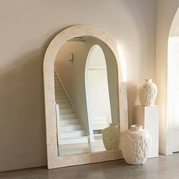 Espejo cuadrado De boda De diseñador, calidad De maquillaje, estética De lujo, Espejos De suelo para casa, longitud artística, decoración De pared grande