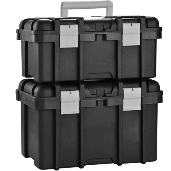 Caja de herramientas grande para aumentar la altura, maletas, caja de piezas de Hardware, organizador de herramientas portátil, caja de herramientas profesional para taller de garaje - Imagen 4