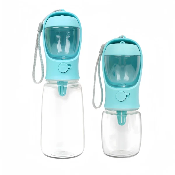 Botella de agua portátil para perros y gatos - Almacenamiento de alimentos y contenedor de agua para cachorros - Imagen 5