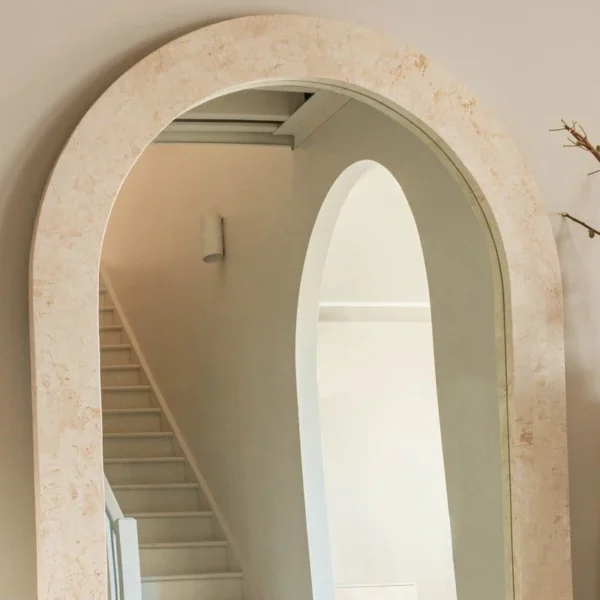 Espejo cuadrado De boda De diseñador, calidad De maquillaje, estética De lujo, Espejos De suelo para casa, longitud artística, decoración De pared grande - Imagen 5