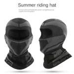 Pasamontañas transpirable de verano para motocicleta, máscara completa para motocicleta, ciclismo, máscara para casco, capucha para Moto, máscara facial para el cuello