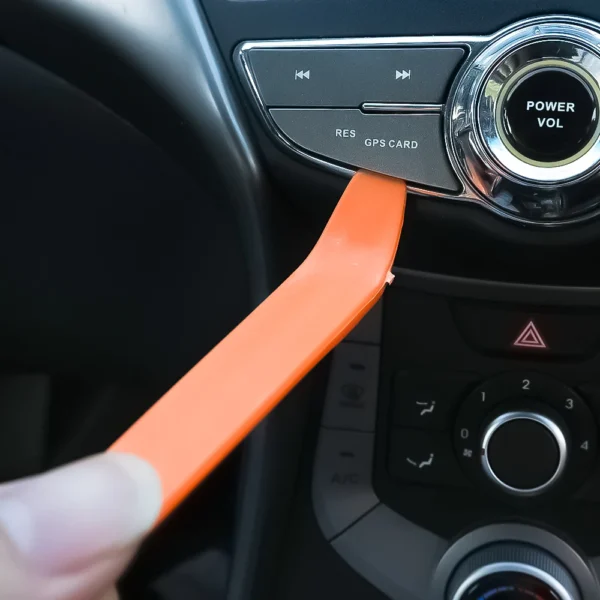 Herramienta profesional de extracción de embellecedor de Panel de palanca de plástico para coche, herramientas de desmontaje de sintonización de navegación de Audio, accesorios automotrices - Imagen 5
