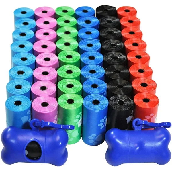 Bolsas para excrementos de perros, limpieza al aire libre, suministros para mascotas