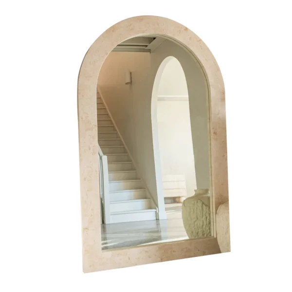 Espejo cuadrado De boda De diseñador, calidad De maquillaje, estética De lujo, Espejos De suelo para casa, longitud artística, decoración De pared grande - Imagen 6