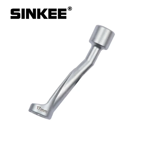 Enchufe de línea de inyector de inyección de combustible para coche Mercedes, herramienta de garaje, 14/17mm, 1/2 pulgadas, SK1834, 1860