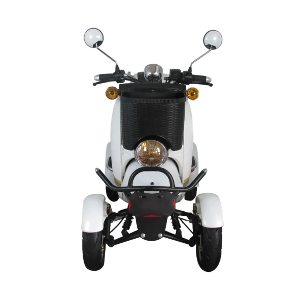 bicicleta eléctrica de la vespa del pasajero 48v 500w de 4 ruedas para discapacitados - Imagen 3