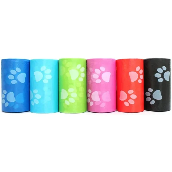 Bolsas para excrementos de perros, limpieza al aire libre, suministros para mascotas - Imagen 2