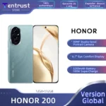 Versión global HONOR 200 5G Smartphone Snapdragon 7a generación 3 Android 14 6.7'' Pantalla AMOLED 5200mAh Batería