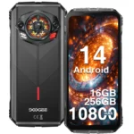 Global Version DOOGEE S Punk Rugged Phone LED Light Effect 6.58" 60Hz Display 6GB+256GB 34mm Large Amplitude Speaker Android 14