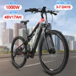 Rad Ride-bicicleta eléctrica YG90, bici con Motor de 1000W, 48V, 17Ah, velocidad máxima de 45 km/h, batería de 27,5 pulgadas, neumáticos todoterreno, freno hidráulico de montaña