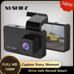 XUSHIDZ Q10 1080P nueva cámara de salpicadero visión nocturna coche DVR grabadora de vehículo cámara de coche sensor G HDR DVR grabación en bucle Dashcam