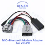 Receptor de Audio para coche, adaptador auxiliar compatible con Bluetooth para Volvo C30 C70 S40 S60 S70 S80 V40 V50 V70 XC70 XC90, adaptador receptor