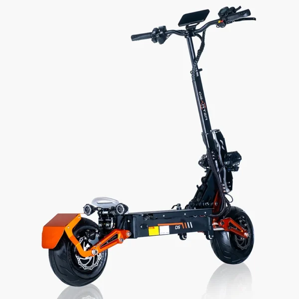 OBARTER-patinete eléctrico D5, Scooter con neumático de vacío de 12 pulgadas, 2x2500W, Motor de 60-70 km/h, velocidad máxima, batería extraíble de 35Ah, superalcance de 60-120km - Imagen 2