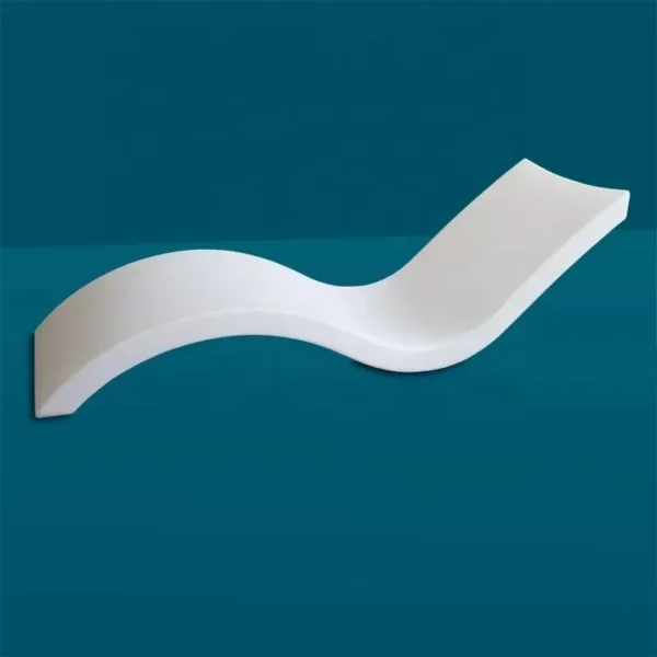 Tumbona para piscina con cubierta al aire libre, silla reclinable para piscina y jardín en agua, tumbona con repisa - Imagen 5
