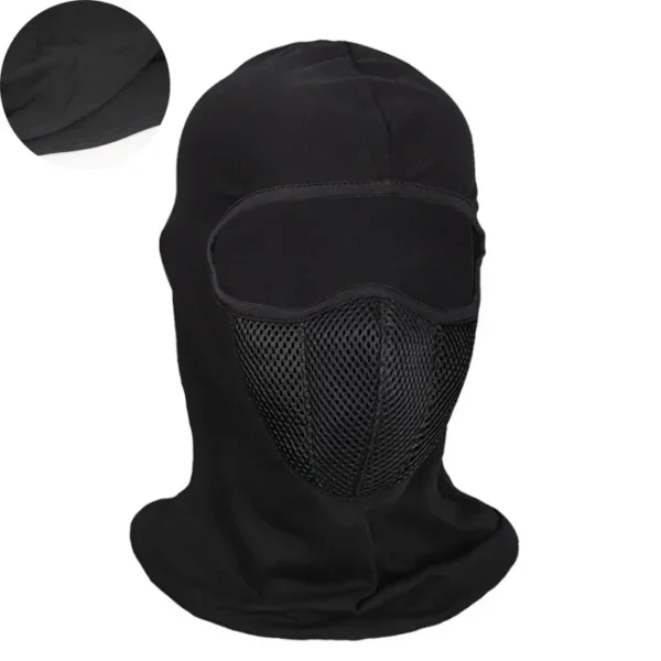 Máscaras faciales completas para motocicleta, pasamontañas transpirable, gorro, casco de motocicleta para Motocross, capucha para el cuello y la cara, máscara para Moto - Imagen 5